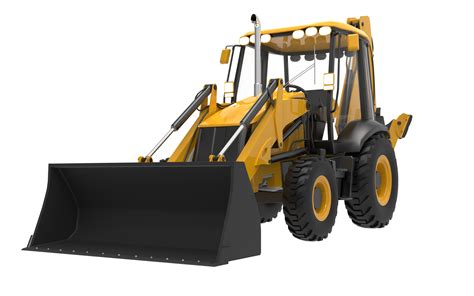 Yellow Jcb Tractor Excavator Heavy Duty Equipment Vehicle 21351817 Png