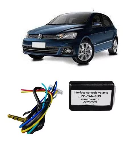 Interface Volante Zendel Can Bus Vw Gol G Acima Frete Gr Tis