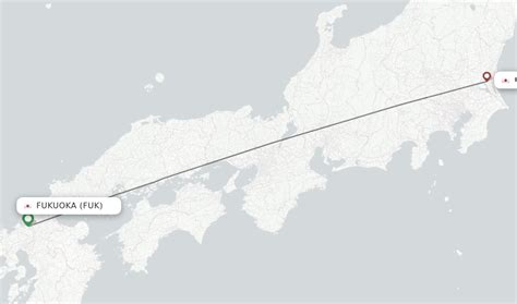 Direct Non Stop Flights From Fukuoka To Omitami Schedules