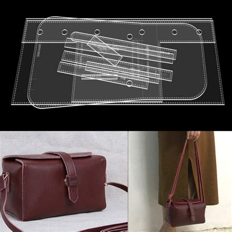 Amazon BAENRCY AAB 600 Shoulder Bag Acrylic Template Leather