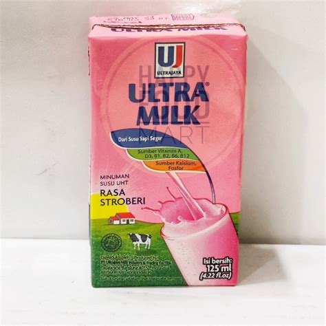 Jual Halal Ultra Milk 125 Mlultra Milk Dusultramilk Karton Fresh