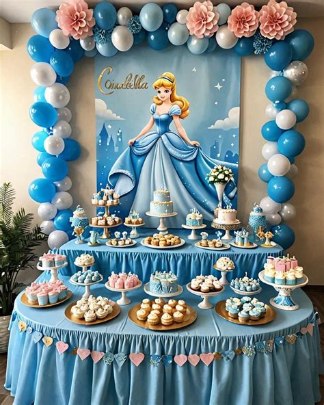 Decoração Da Cinderela Simples - Cinderella birthday decoration | Decoração simples da cinderela ...