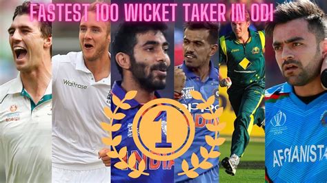 100 Wicket Club The Fastest Bowlers In Odi Cricket Youtube