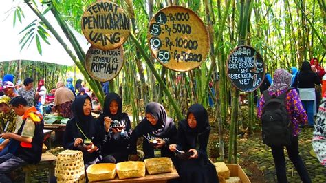 Wisata Semarang Pasar Papringan Pasar Bambu Tempo Dulu Temanggung