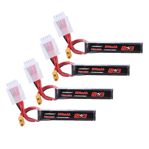 Pcs Uruav V Mah C C S Lipo Battery Xt Plug For Rc Fpv