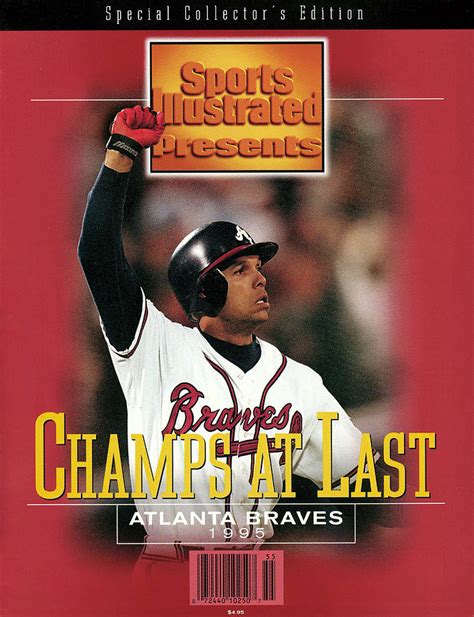 Atlanta Braves David Justice, 1995 World Series Sports Illustrated Cover by Sports Illustrated