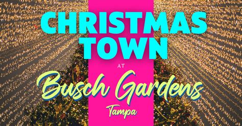 Busch Gardens Tampa Christmas Town Map | Fasci Garden