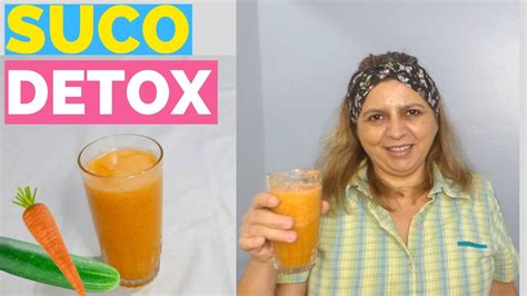 Suco Detox Para Desinchar Seca Barriga Youtube