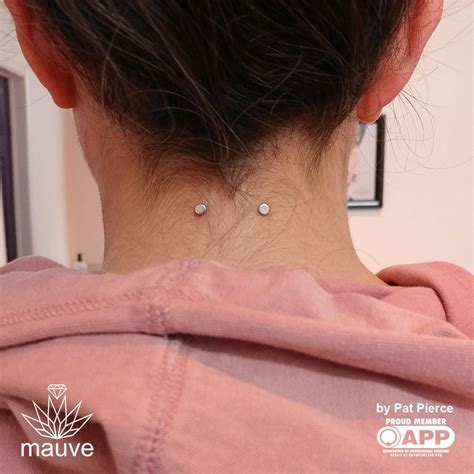 Surface Microdermal Mauve Montreal Piercing