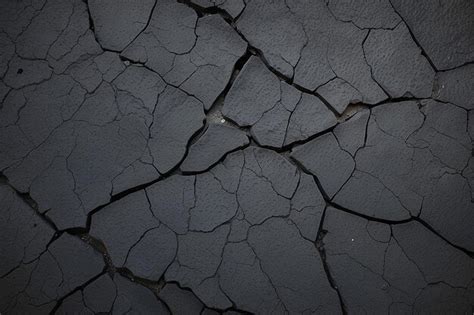 Premium AI Image | Cracked asphalt texture