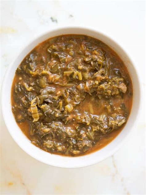 Egyptian Spinach Stew The Matbakh