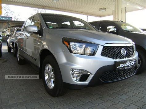 2012 Ssangyong Actyon Sports 4WD Sapphire Car Photo And Specs