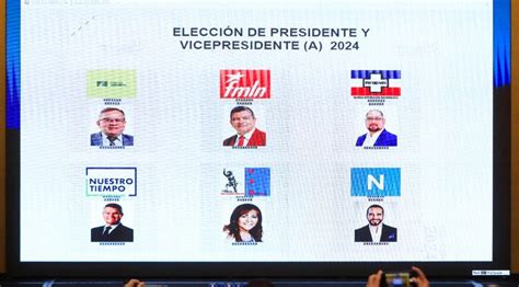 TSE realizó sorteo de posiciones de banderas de partidos políticos en