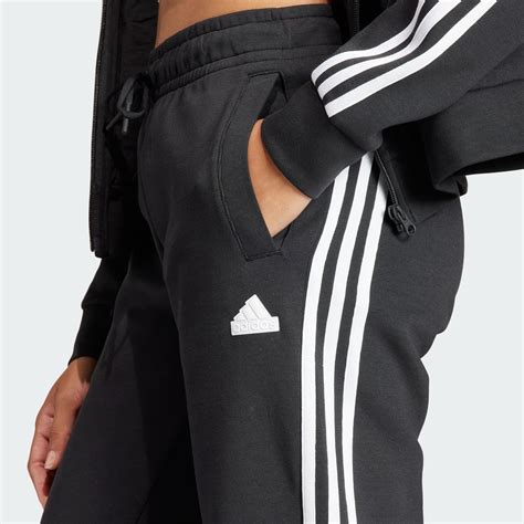 Adidas Future Icons 3 Stripes Regular Pants Black Adidas Uae