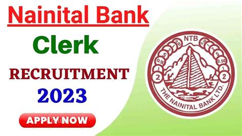 Nainital Bank Recruitment 2023 Apply Posts For MTs And Clerk Enijukti In