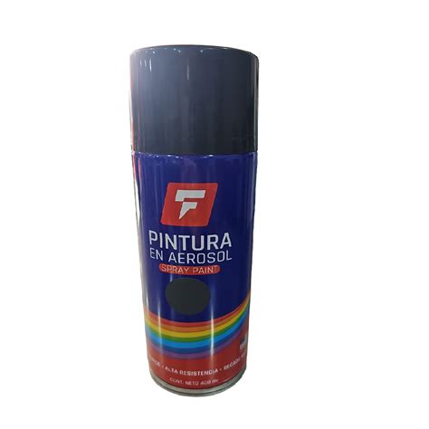 Pintura En Aerosol Spray Negro Federal Zzcontigo