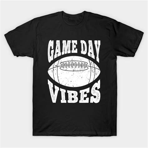 Retro Game Day Vibes Vintage American Football Game Sports Game Day