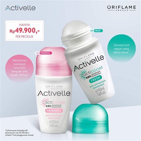 Jual Activelle Actiboost Antiperspirant Deodoral Roll On Invisible