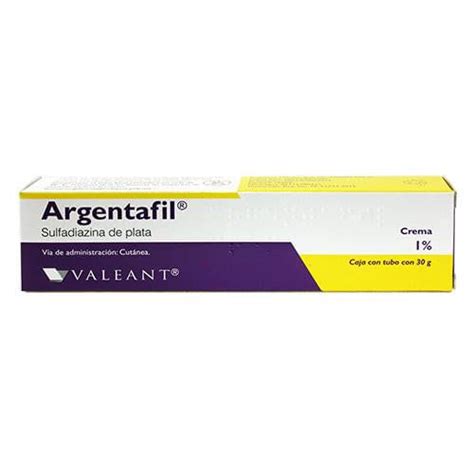 Argentafil Crema 1 30 G Farmacias Klyns