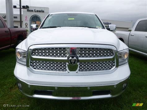 2017 Bright White Ram 1500 Laramie Crew Cab 4x4 116076168 Photo 11 Car Color