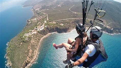 Tandem Paragliding In Palermo Sicily Italy Flying Mammut Your 1