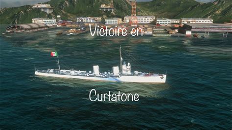 World Of Warships Blitz Achat Et Victoire En Curtatone Destroyer