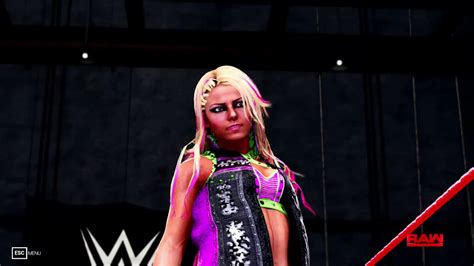 Alexa Bliss Vs Charlotte Wwe 2k Pc Universe Mode Youtube