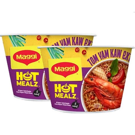 MAGGI Hot Mealz Tom Yam Kaw Extra G X Bowls Shopee Malaysia