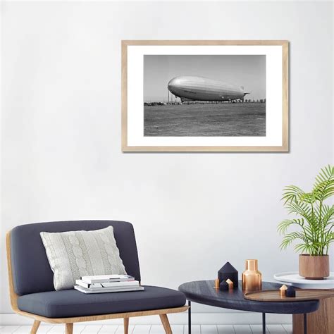 Icanvas 1920s German Rigid Airship Graf Zeppelin D Lz 127 Moored