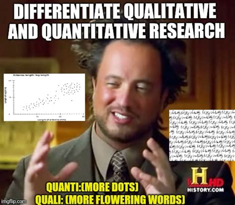 Qualitative Vs Quantitative Meme