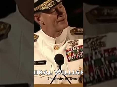 Small Actions Big Impact Admiral William McRaven S Keynote On