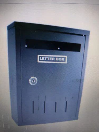 Iron Metal Letter Box Single Key Lock At Rs Piece In Gurgaon Id