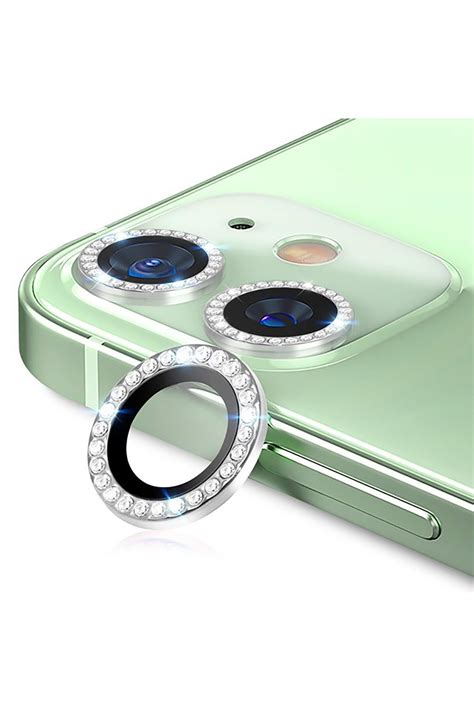 mooodcase Iphone 11 Uyumlu Swarovski Taşlı Kamera Lensi Koruma Camı