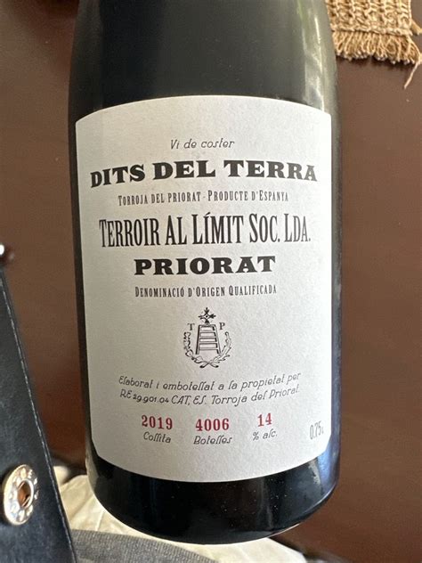 Terroir Al Limit Soc Lda Priorat Dits Del Terra Spain