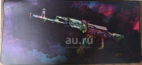 Коврик игровой Zet Gaming GM XL Gun 930 x 430 см купить в