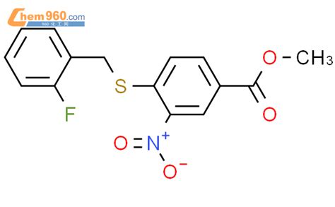 440342 02 9 BENZOIC ACID 4 2 FLUOROPHENYL METHYL THIO 3 NITRO