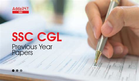 SSC CGL Previous Year Question Paper With Solution Free PDF