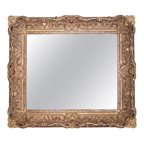 Miroir Rectangulaire N Oclassique En Bois Sculpt La Main Espagne