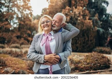 Happy Senior Man Embracing Adult Son Stock Photo Shutterstock