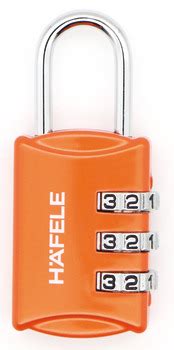 Padlock Combination Padlock Dials Hafele In The H Fele