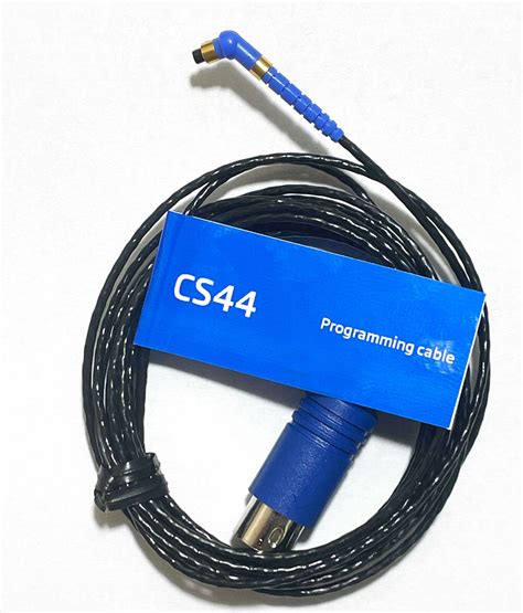 New, CS44 Hearing Aid Programming Cable (Sonion). Blue Color - USA ...