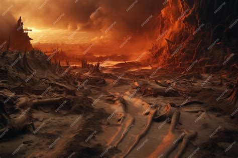 Premium Ai Image Global Warming Intensifies Natural Disasters