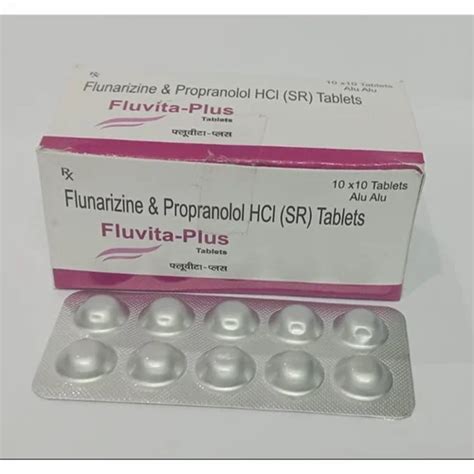 Flunarizine Propranolol HCL Tablets 40 Mg At Rs 650 Box In Prayagraj