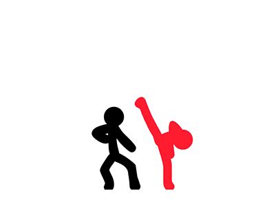 Stickman Fight 2d Animation Projects :: Photos, videos, logos ...