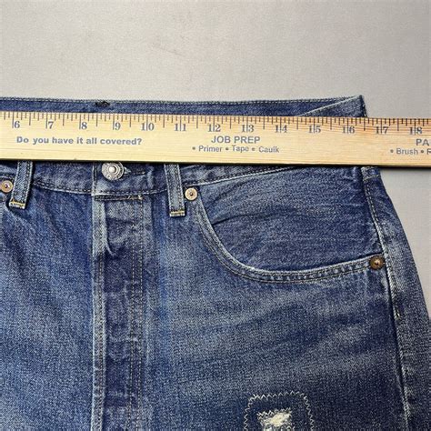 Levis Lvc 501 Sample Denim Jeans Selvedge Redlines Bi… Gem