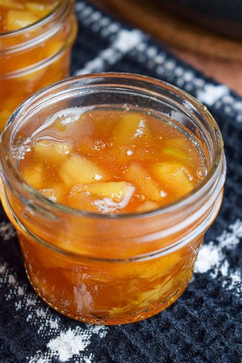 Apple Pie Jam {for canning} - The Jam Jar Kitchen