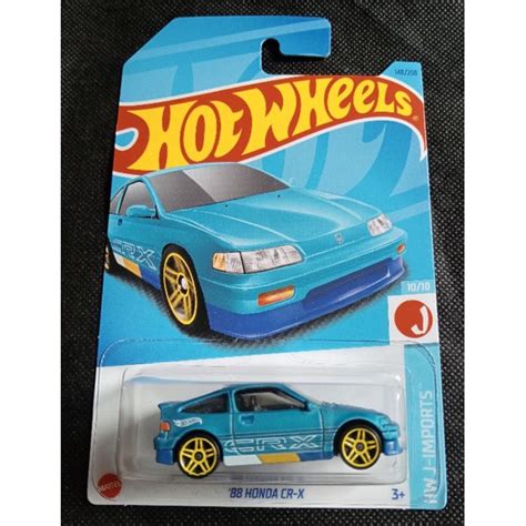Jual HOT WHEELS HONDA CR X BIRU BLUE Shopee Indonesia