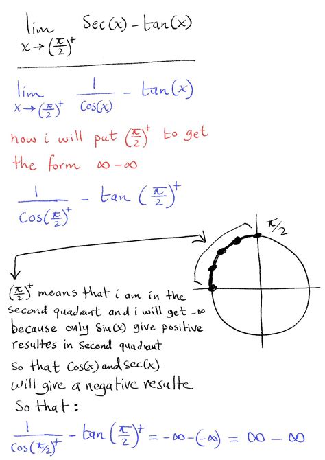 Limits Recognizing Indeterminate Forms The Math Doctors