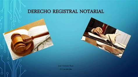 Derecho Registral Notarial PPT Descarga Gratuita