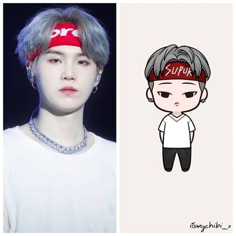 Chibi Boy Bts Chibi Kpop Drawings Dark Art Drawings Kawaii Pop